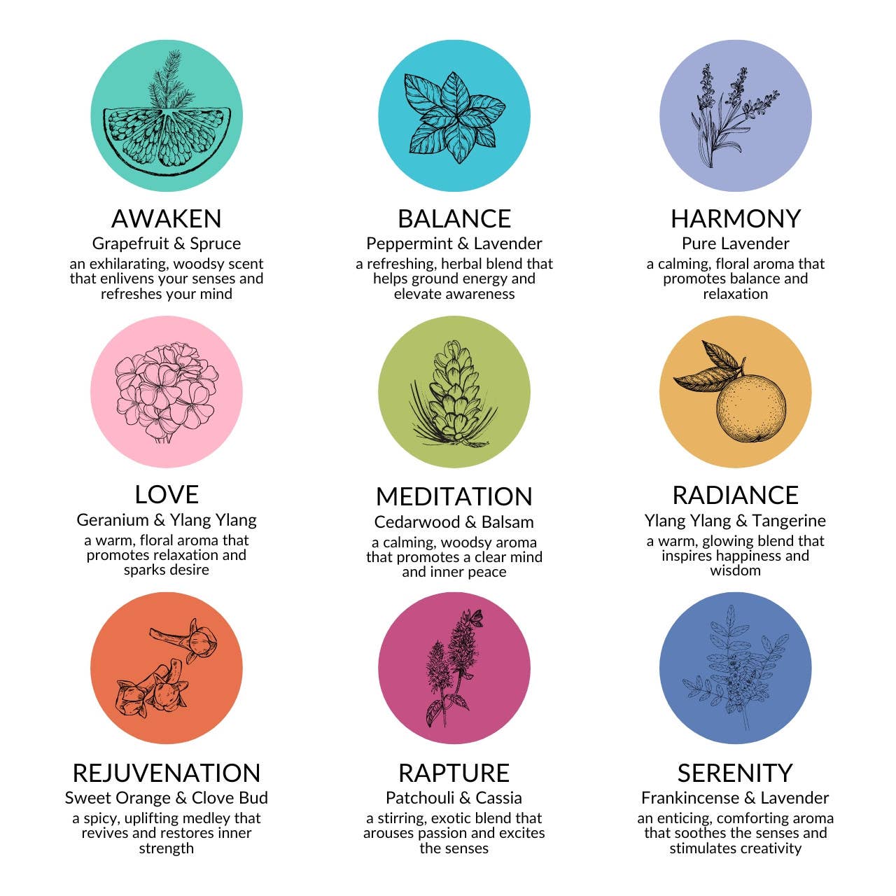 Apothecary Glass Candle – Pure Beeswax Aromatherapy – 3.2oz: Balance (Lavender + Peppermint)